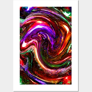 Colour Wave Posters and Art